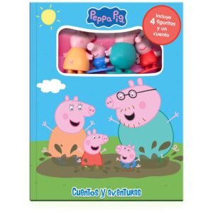 PEPPA PIG / CUENTOS Y AVENTURAS ( INCLUYE 4 FIGURITAS Y UN CUENTO)